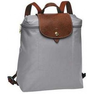 Sac A Dos Boutique Longchamp Paris soldes sorties Digne Gris Argent